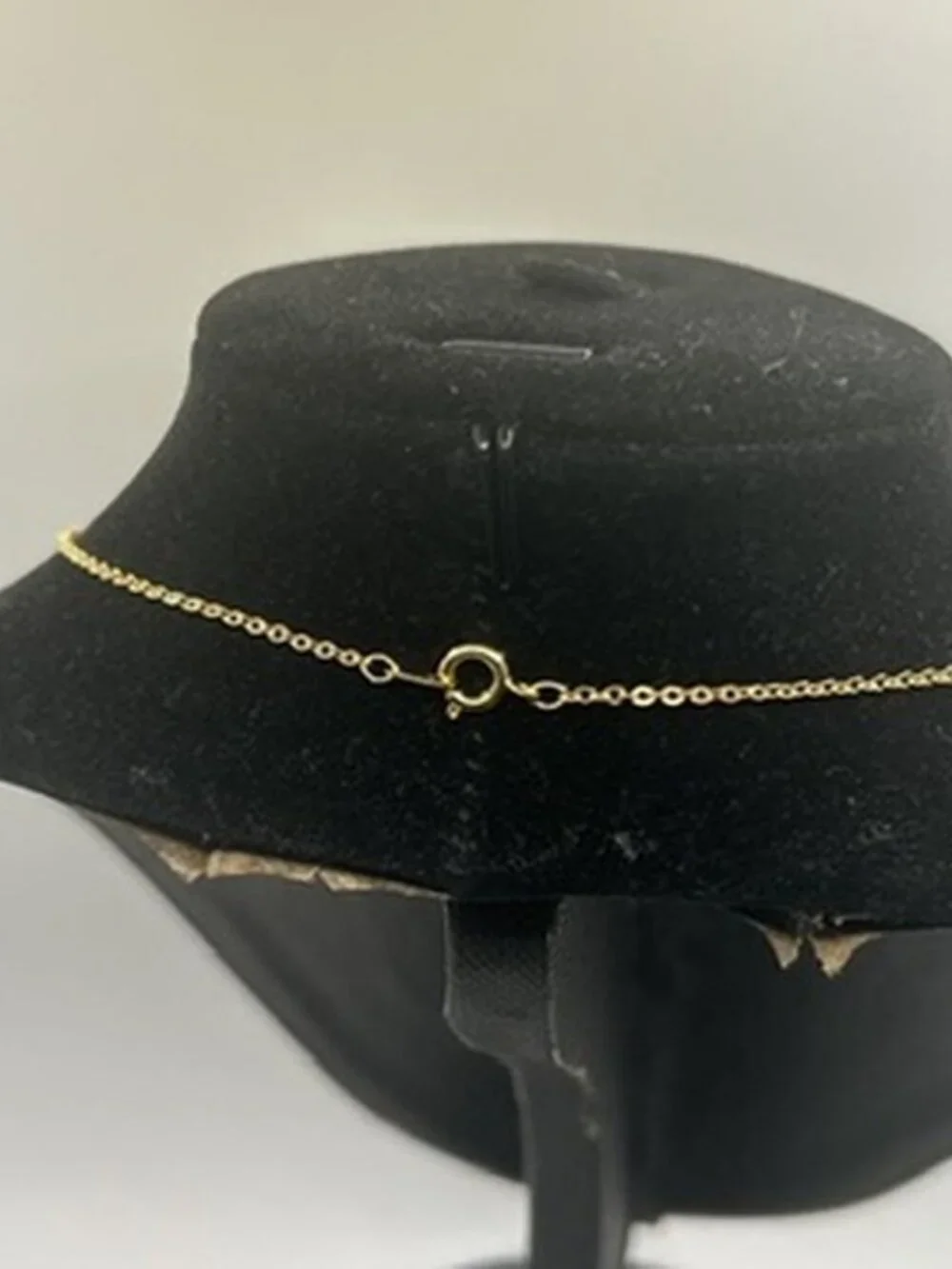 Vintage Gold Cross Pendant Necklace Real Gold Chain Plated Stainless Steel Mens